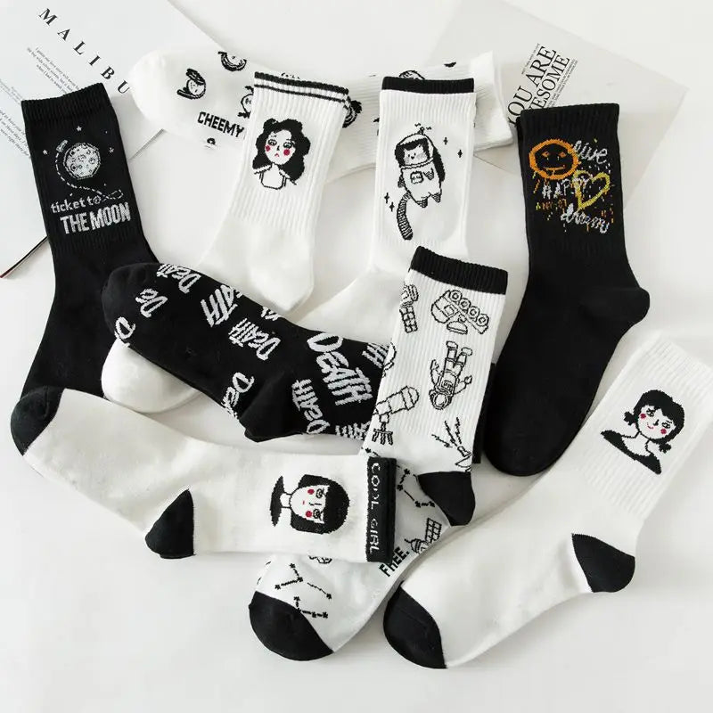 Harajuku Kawaii Women's Cotton Socks