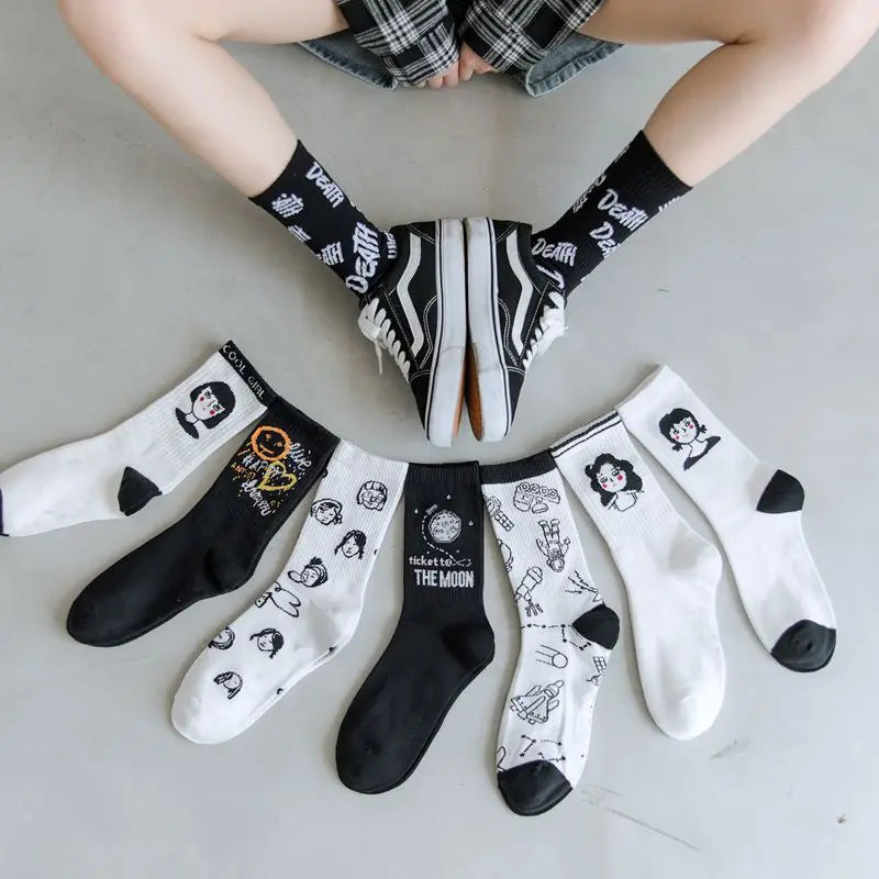 Harajuku Kawaii Women's Cotton Socks