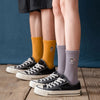 Embroidered Astronaut Couple Crew Socks