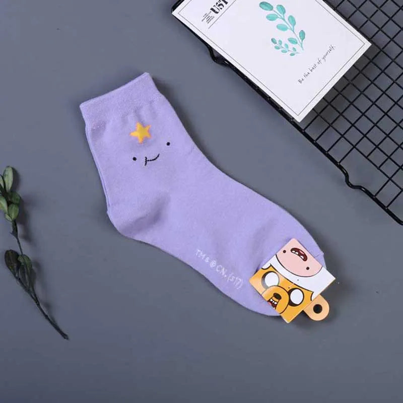 Adventure Time Ankle Socks