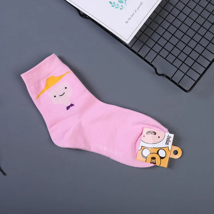 Adventure Time Ankle Socks