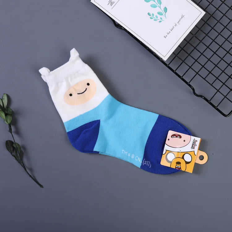 Adventure Time Ankle Socks