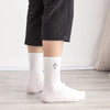 Classic Black & White Cross Socks