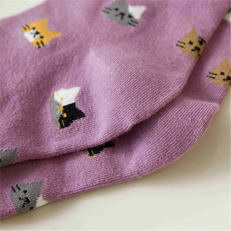 Vintage Cat Socks