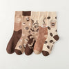 Autumn Coffee Casual Socks